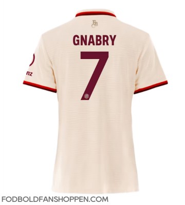 Bayern Munich Serge Gnabry #7 Tredjetrøje Dame 2024-25 Kortærmet